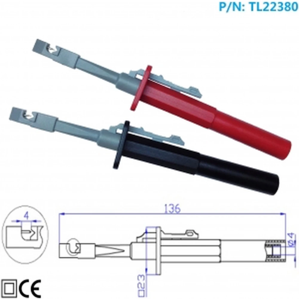 Izolirane klešče s pritrdilnim kavljem catIII in banana TL22380 Amass