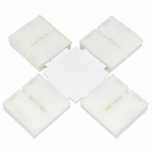 LED spojka s sponko Forma-X 10mm 4Pin 5050 RGB za LED trak