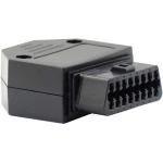 Conector OBD2 hembra universal con tornillos de fijación