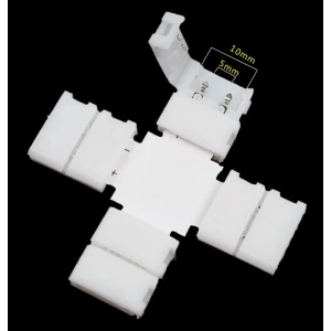 LED clip X konektorji 10mm 2 pin 5050 RGB za LED trakove