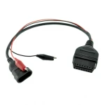 Fiat Alfa Lancia 3 pin na 16 pin OBDII adapter za diagnostiko vozil