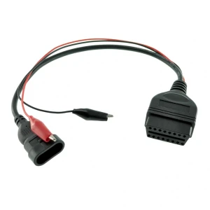 Fiat Alfa Lancia 3 pin na 16 pin OBDII adapter za diagnostiko vozil