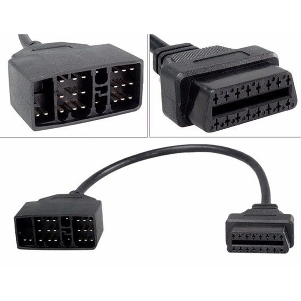 Toyota 22 pin na OBDII 16 pin adapter za avtomobilsko diagnostiko