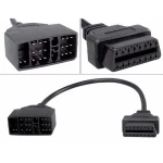 Toyota 22 pin na OBDII 16 pin adapter za avtomobilsko diagnostiko