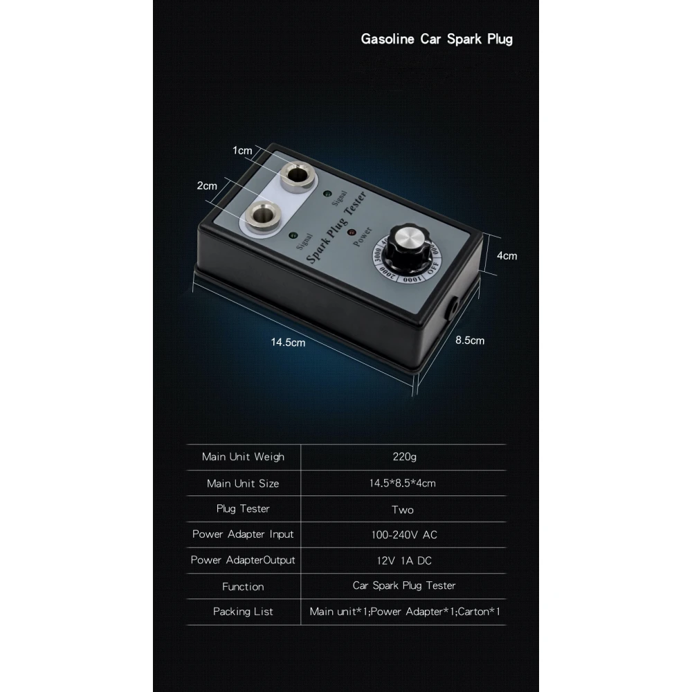 Detektor svečk z dvojnim odprtjem za avto - TSX TOOL