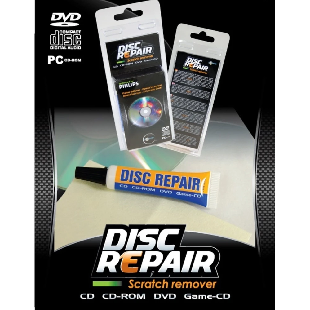 Disc Repair odstranjevalec prask za CD in DVD DISPLEX