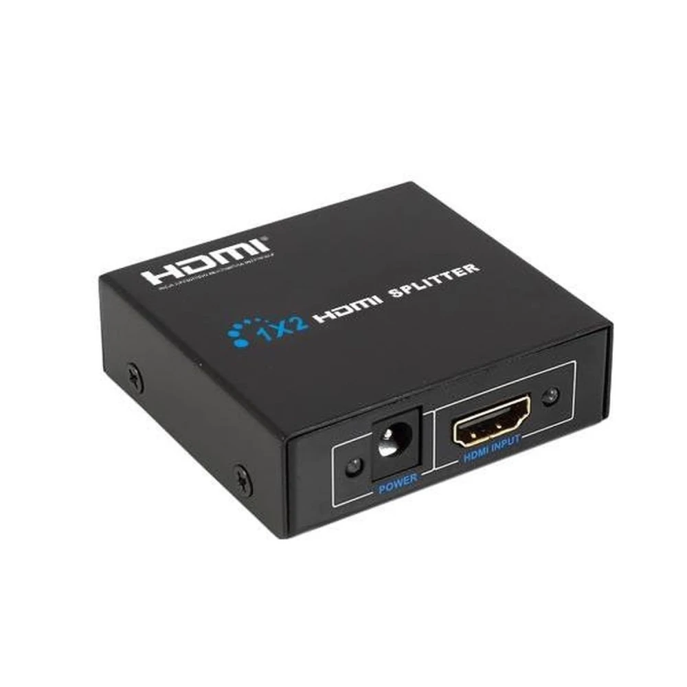 HDMI razdelilnik 1x2 Full HD z 1 vhodom in 2 izhodoma, združljiv z 1080p HDTV in 3D
