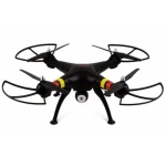 Drone Syma X8W s HD kamero in Wi‑Fi - Quadcopter črn 2.4GHz 4CH 6Axis Gyro