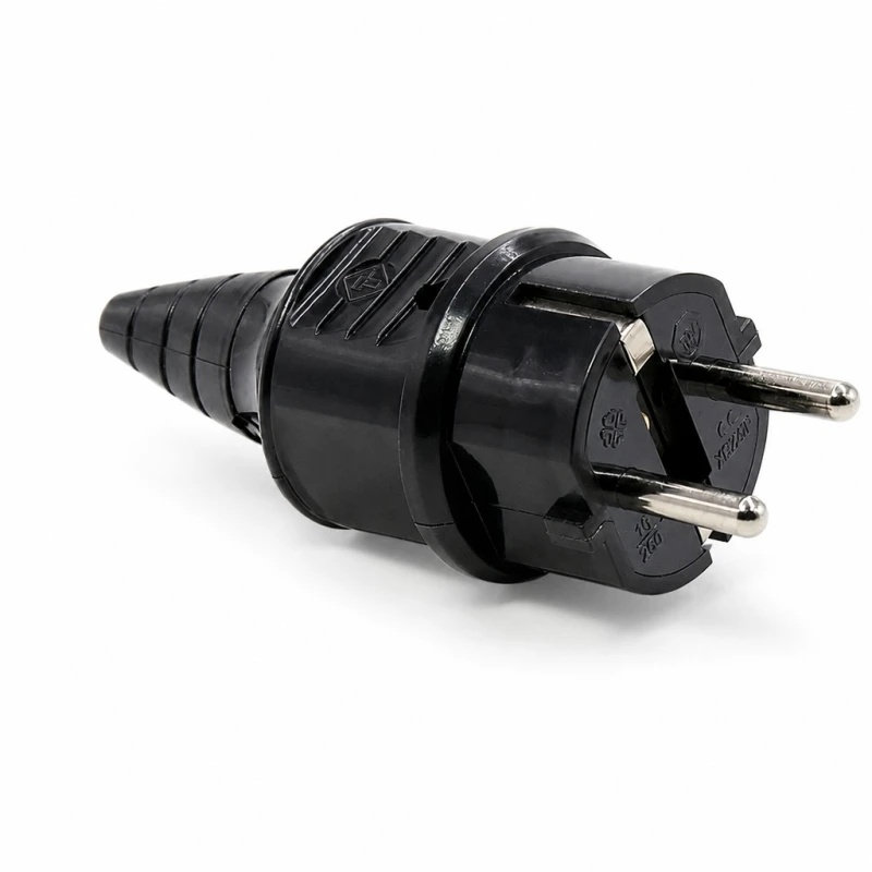 Razstavljivi vtič SCHUKO 16A 250V Tip F Nemški Evropski Popravilo Industrijsko
