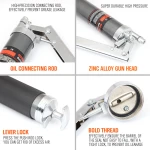 Ročna mazalka 600ml z mazalno črpalko in visokotlačno cevjo