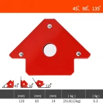 Magnetni kotnik za varjenje 120 mm z močnim magnetom