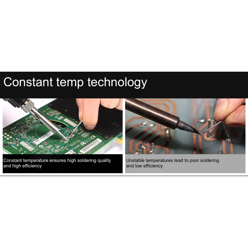 Digitalna spajkalna postaja Mlink S1 60W z LED zaslonom in zaklepanjem temperature