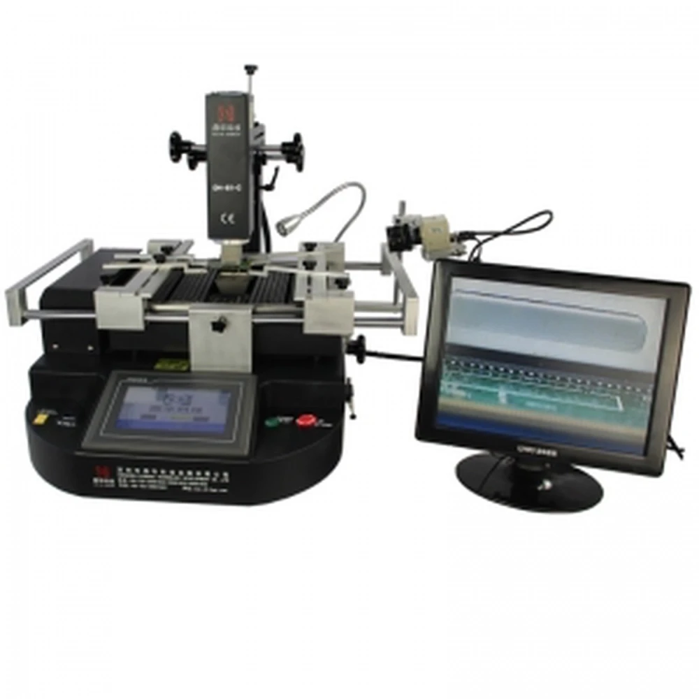 Reballing postaja Dinghua DH-B1-C z upravljanjem na dotik in tremi neodvisnimi grelci