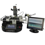 Vista frontal de la Estación Reballing Dinghua DH-B1-C para reparación BGA