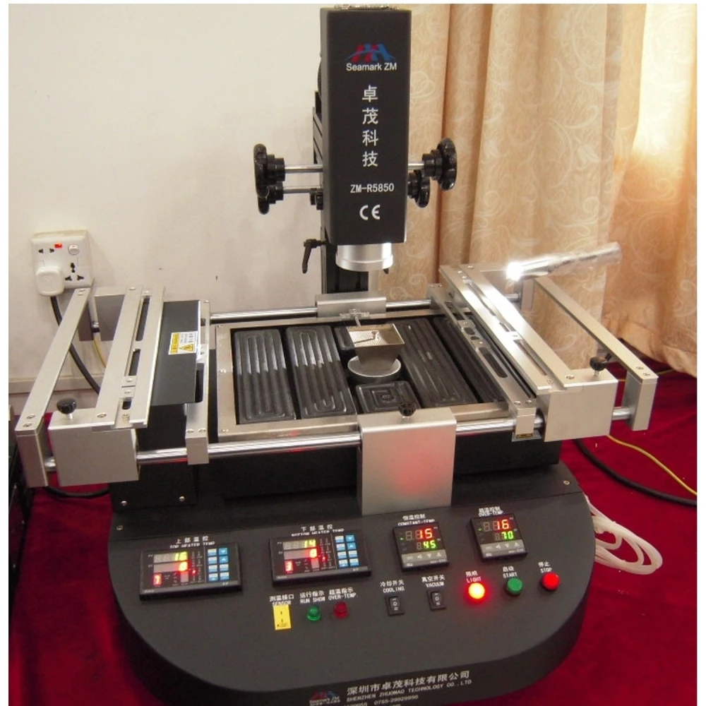 Zhuomao ZM-R5850 reballing postaja z naprednim nadzorom temperature