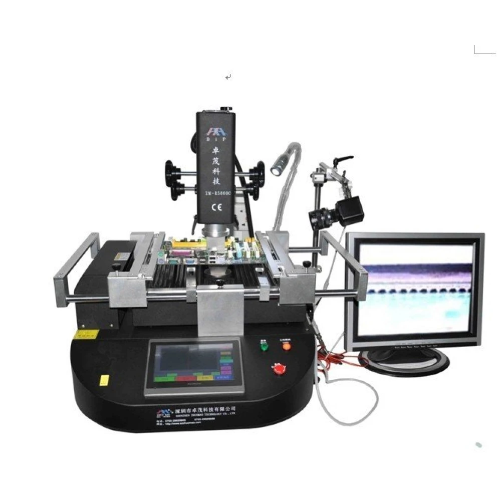 Reballing postaja Zhuomao ZM-R5860C: natančnost in napredna tehnologija za BGA