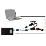 Fly 2014 FVDI Abrites Commander mostrando interfaz de software en PC