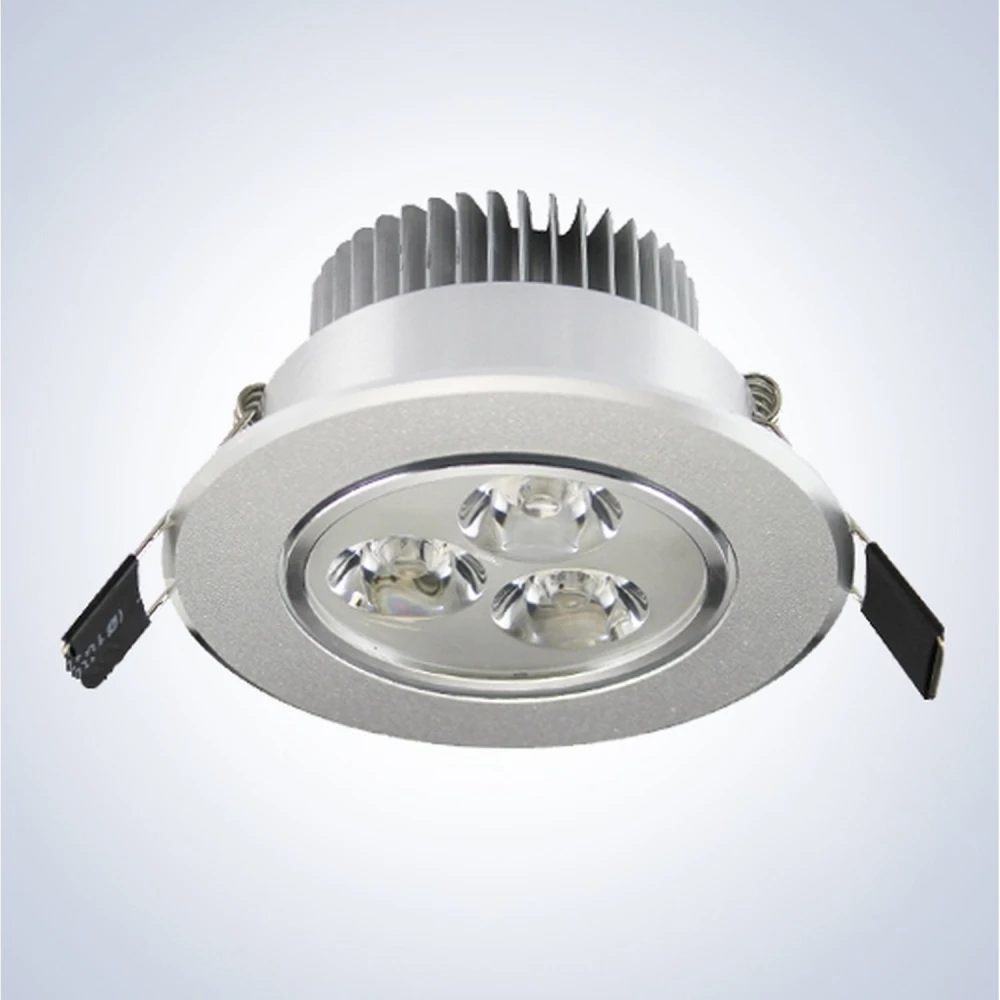 LED downlight 3W 3300K topla svetloba za učinkovito osvetlitev in prihranek