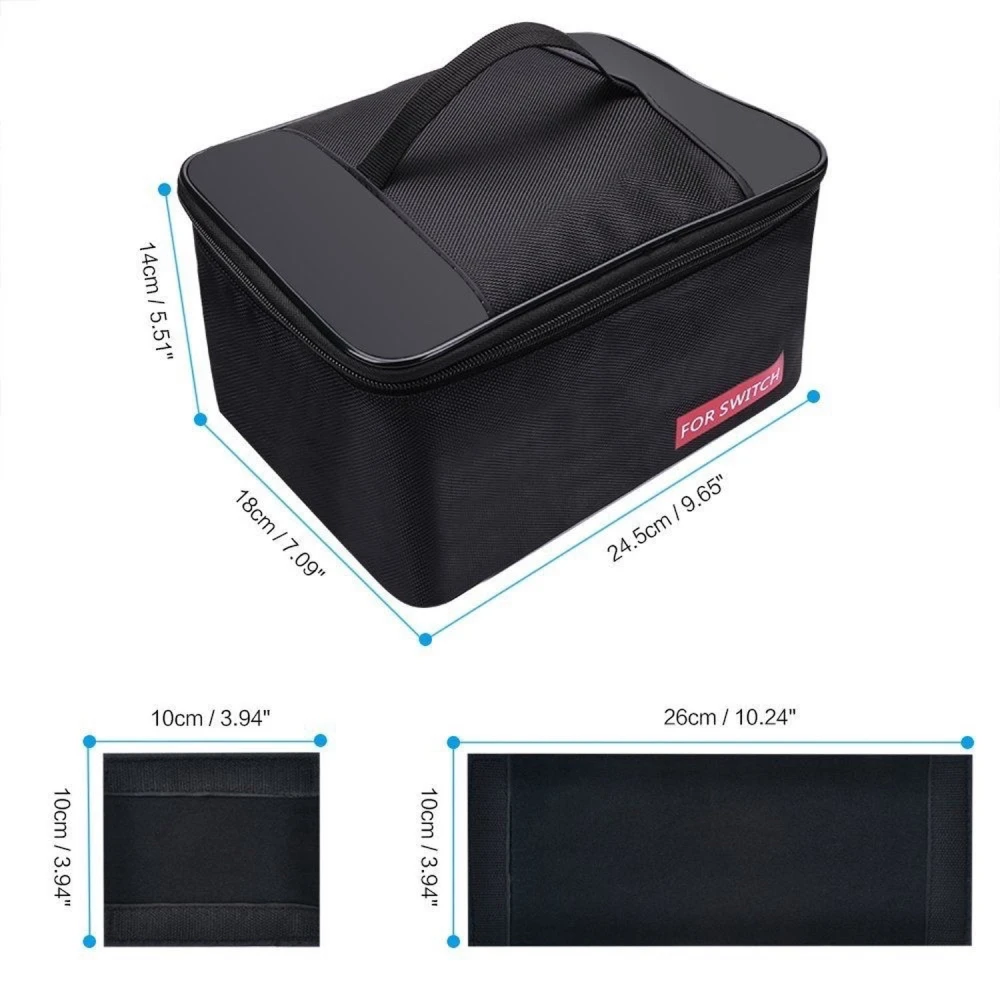 Bolsa de transporte para consola Nintendo Switch con asa para llevar al hombro