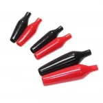 PVC zaščitne tulke za krokodil sponke - paket 2 odpornih zaščit