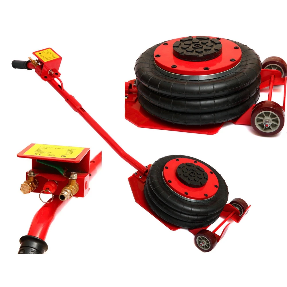 Pnevmatska dvigalka 3 tone s trojno zračno blazino Heavy Duty za avtomobile