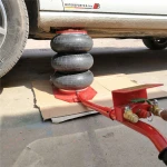 Pnevmatska dvigalka 3 tone s trojno zračno blazino Heavy Duty za avtomobile