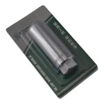 Herramienta conector sensor oxígeno 22mm 7/8 ranura 20mm TSX TOOL en uso en taller automoción