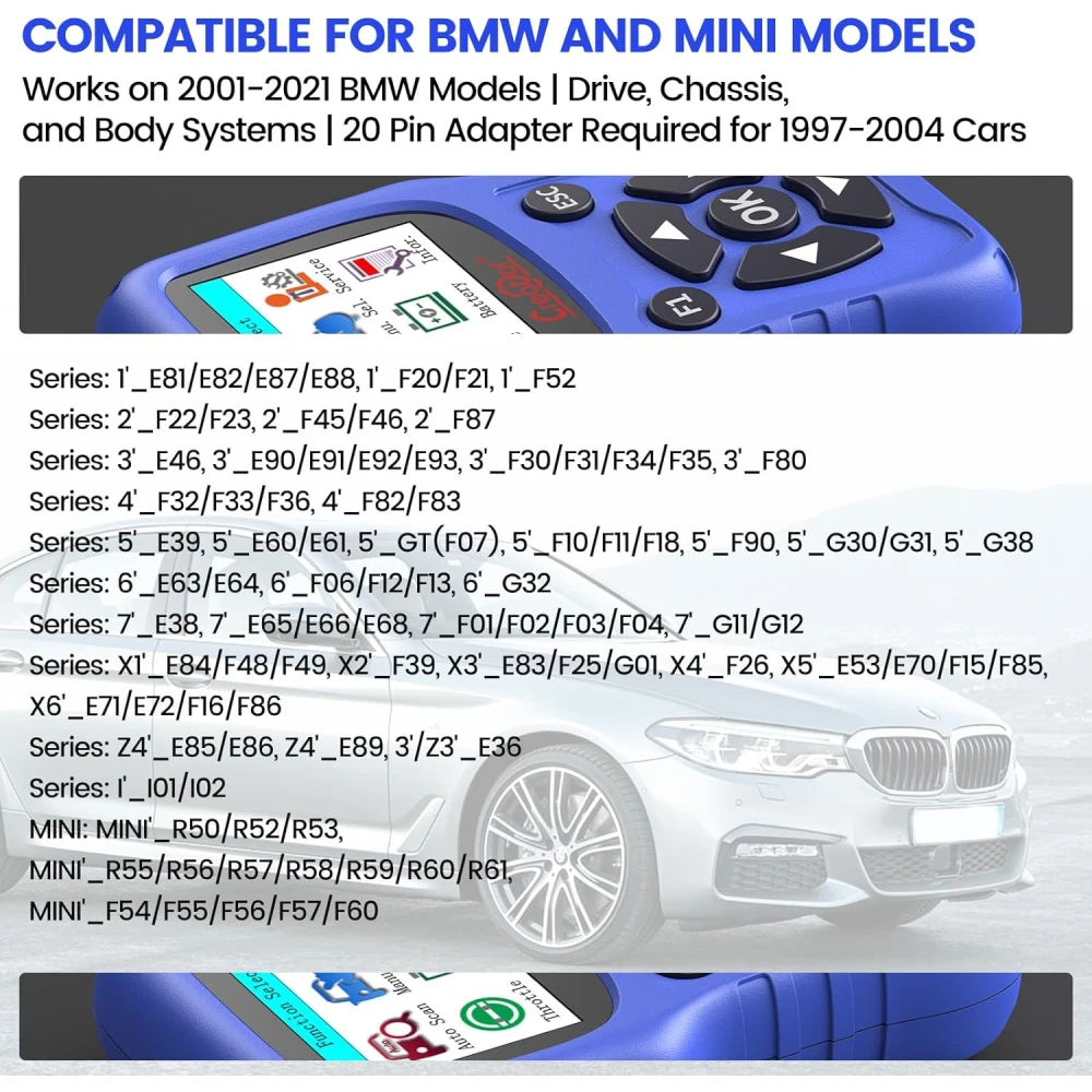 OBD2 diagnostično orodje BMW Creator C420 za BMW in Mini