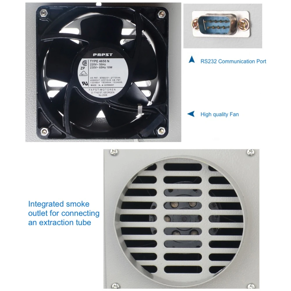 INSA M962D infrardeča reflow pečica s samodejnim nadzorom