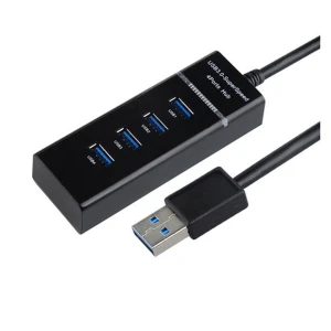USB 3.0 hub s 4 vrati, stikalom in visoko hitrostjo za PC in Mac