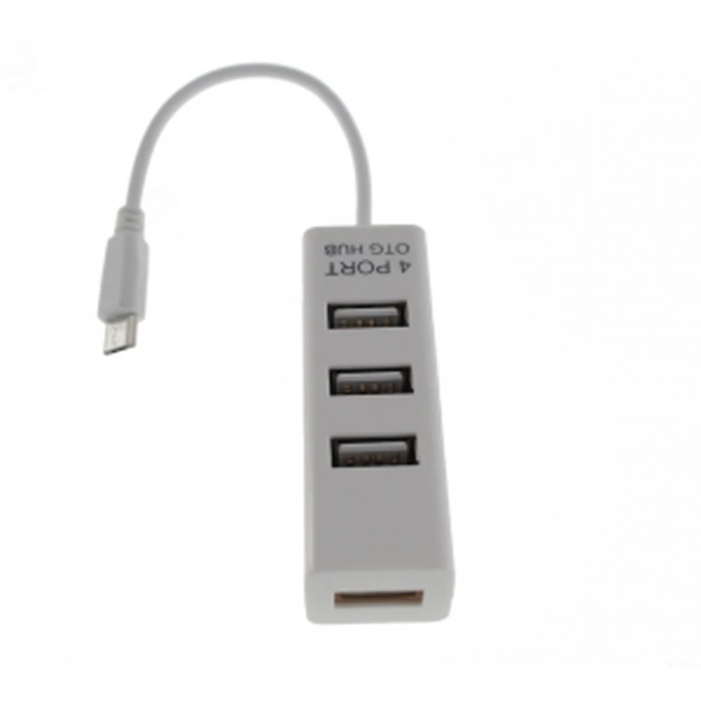 USB OTG hub Micro USB Android 4 vrata