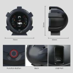 Večfunkcijski inklinometer Autool X95 z GPS