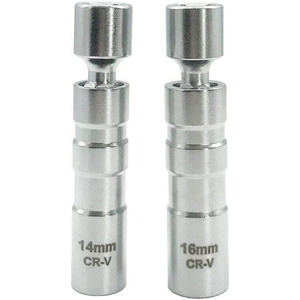 Komplet 2 fleksibilnih magnetnih nasadnih ključev za svečko 14 mm in 16 mm TSX TOOL
