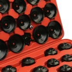 Llaves para filtros de aceite en diferentes tamaños y caras del juego TSX TOOL