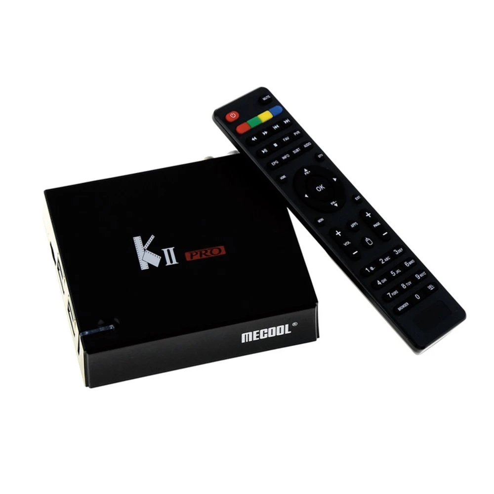 Kii Pro Android TV Box z dvojnim sprejemnikom DVB-S2 DVB-T2 4K