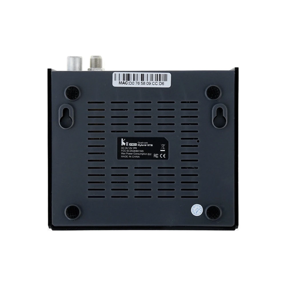 Kii Pro Android TV Box z dvojnim sprejemnikom DVB-S2 DVB-T2 4K