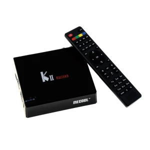 Kii Pro Android TV Box z dvojnim sprejemnikom DVB-S2 DVB-T2 4K