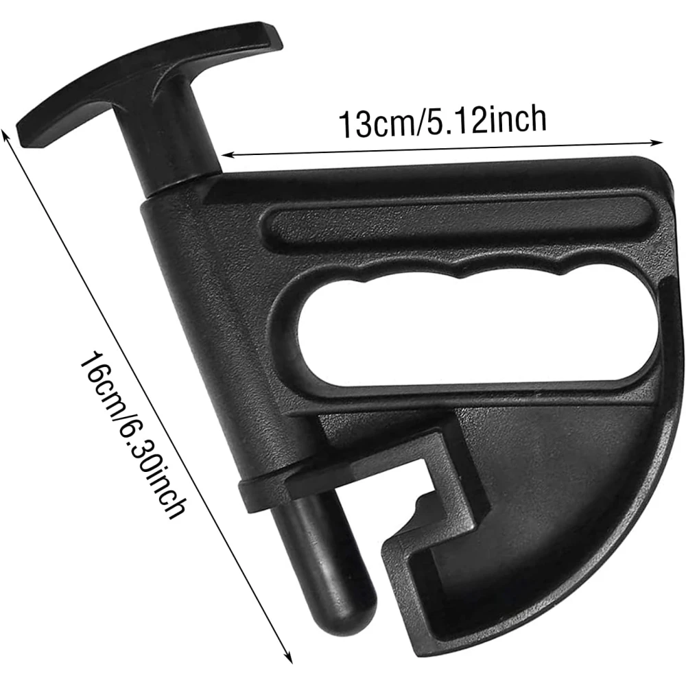 Abrazadera universal para cambiador de neumáticos con mango ergonómico