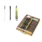 Herramientas de precisión para electrónica con variedad de puntas y mango cómodo