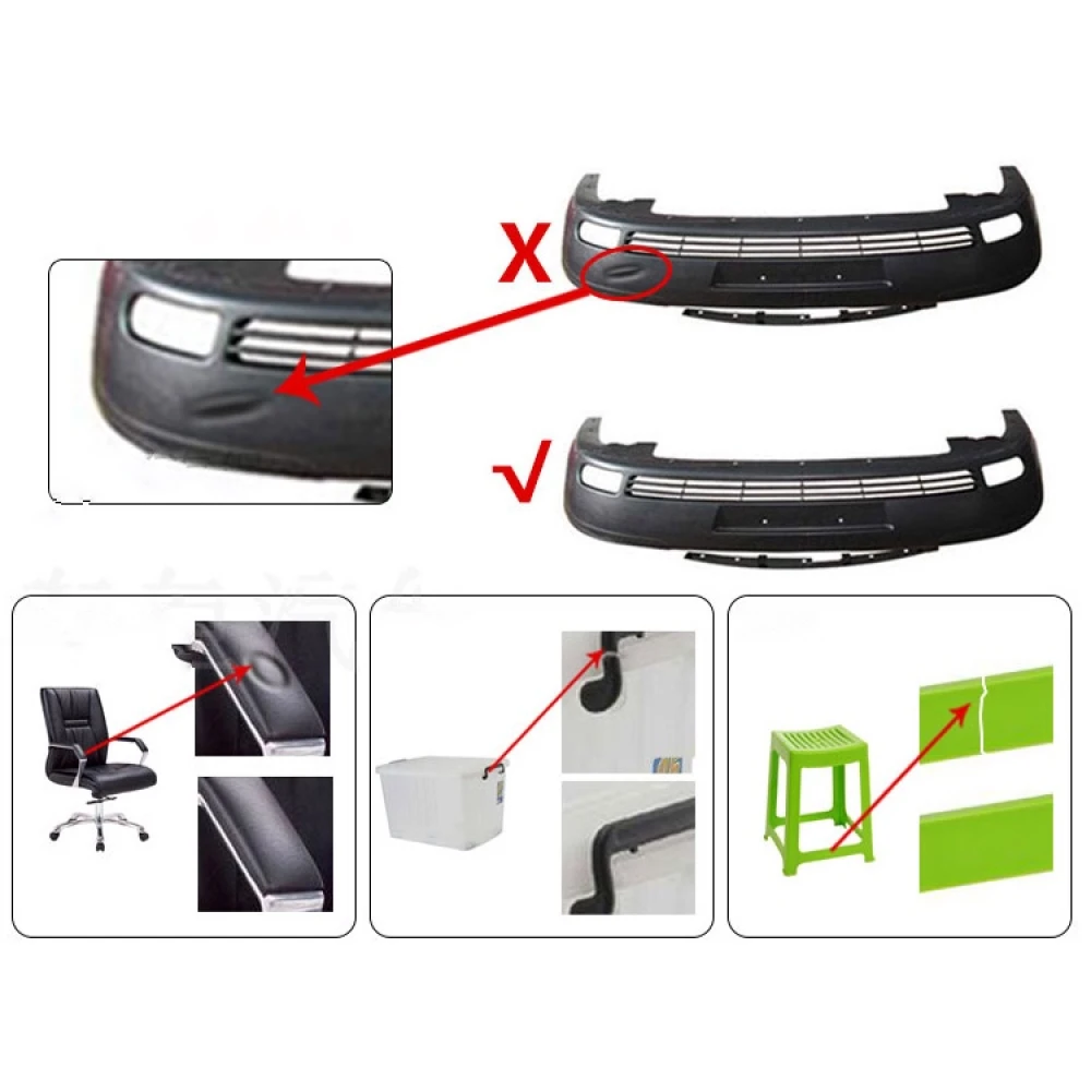 Komplet za varjenje plastike s spenjačem za popravilo avtomobila