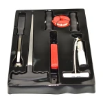 Set de herramientas para extracción de parabrisas y ventanas de vehículos TSX TOOL