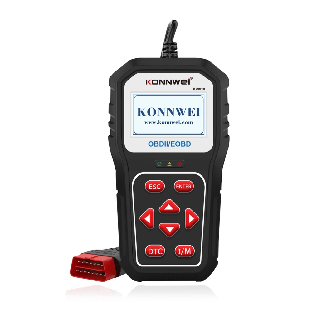 KONNWEI KW818 OBD2 skener: OBDII čitalnik kod za avto od 1996