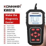 KONNWEI KW818 OBD2 skener: OBDII čitalnik kod za avto od 1996