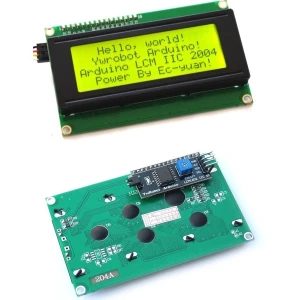 satkit Zeleni LCD 20x4 znakov s serijskim IIC/I2C za Arduino