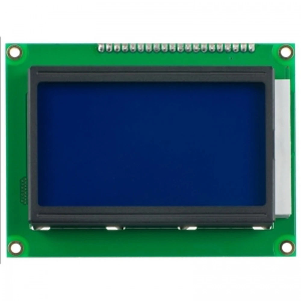 Lcd12864 128x64 grafični LCD zaslon za Arduino Uno in Mega2560 z modrim ozadjem