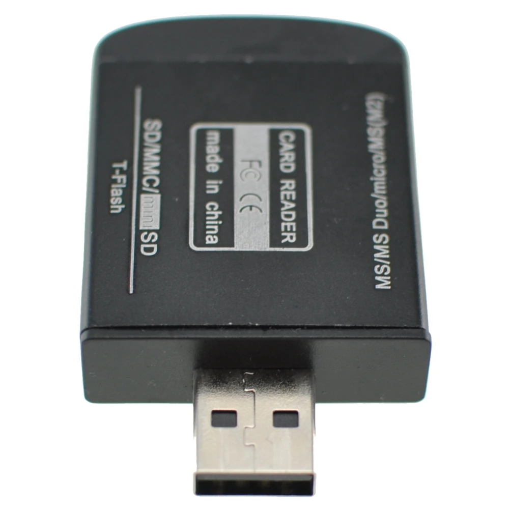 Vse-v-enem čitalnik pomnilniških kartic USB 2.0 za Micro SD, MMC, SDHC, TF in M2