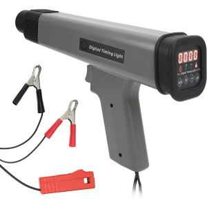 Digitalna induktivna stroboskopska luč za avto in motor 12V s kleščami