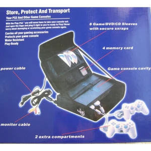 Transportni kovček za Playstation 2 – prenašajte konzolo varno