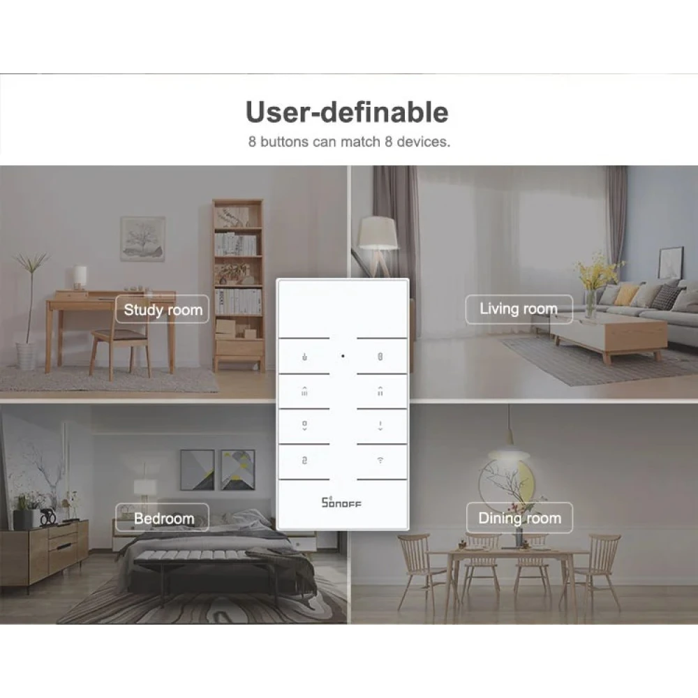 SONOFF RM433R2 daljinski upravljalnik za 433MHz RF naprave