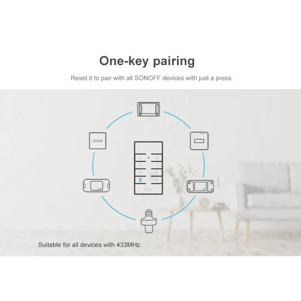 SONOFF RM433R2 daljinski upravljalnik za 433MHz RF naprave